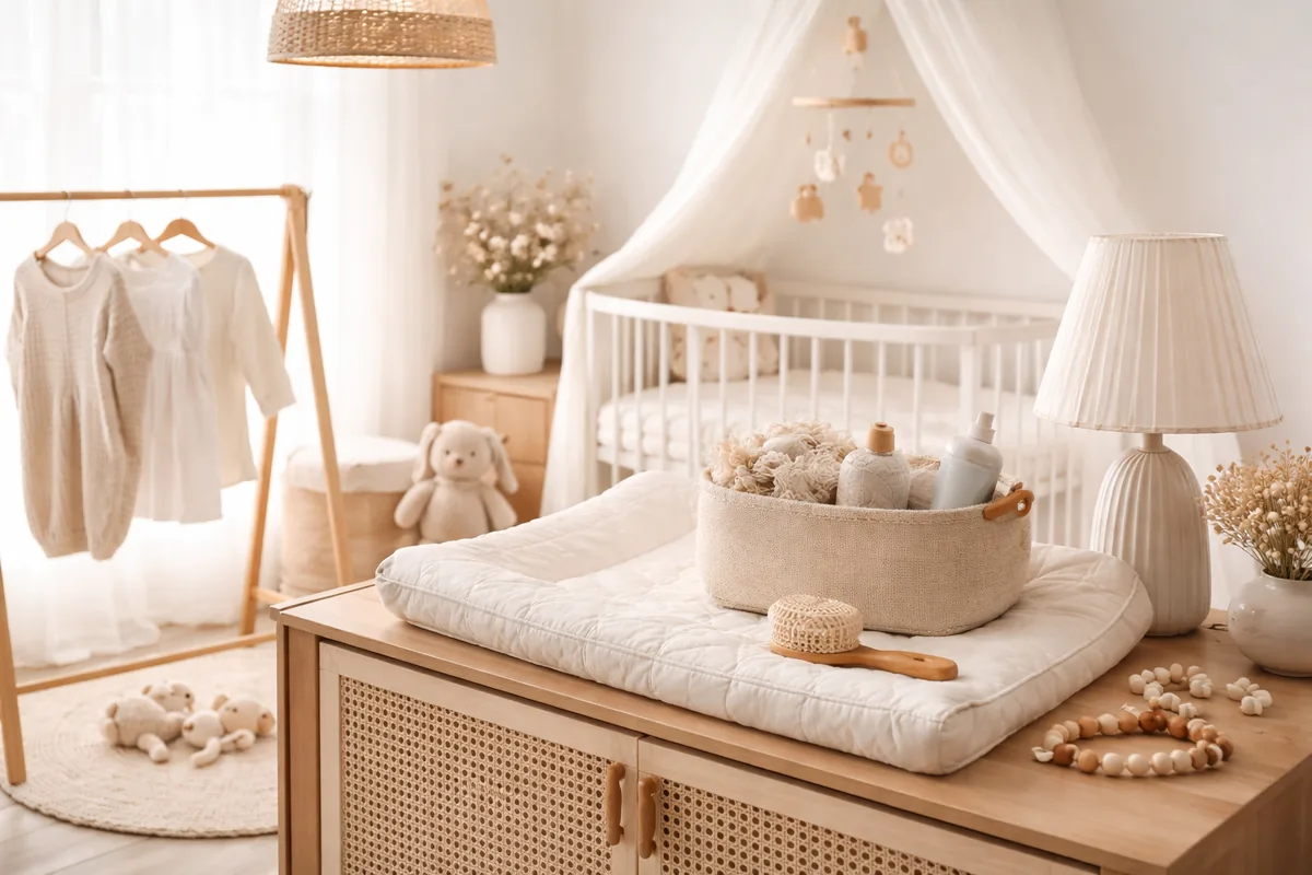 Quels sont les accessoires de puériculture élégants pour une chambre de bébé ?