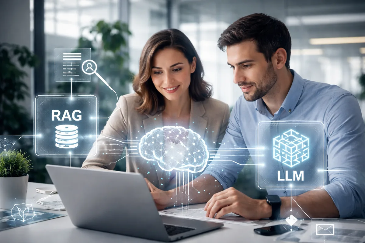 Comment RAG et LLM collaborent pour améliorer l'efficacité de l'IA générative