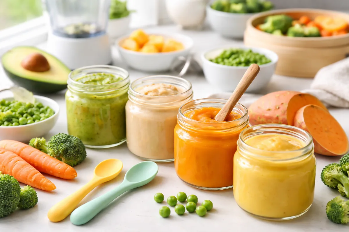 Comment choisir les meilleures purées pour bébé fait maison