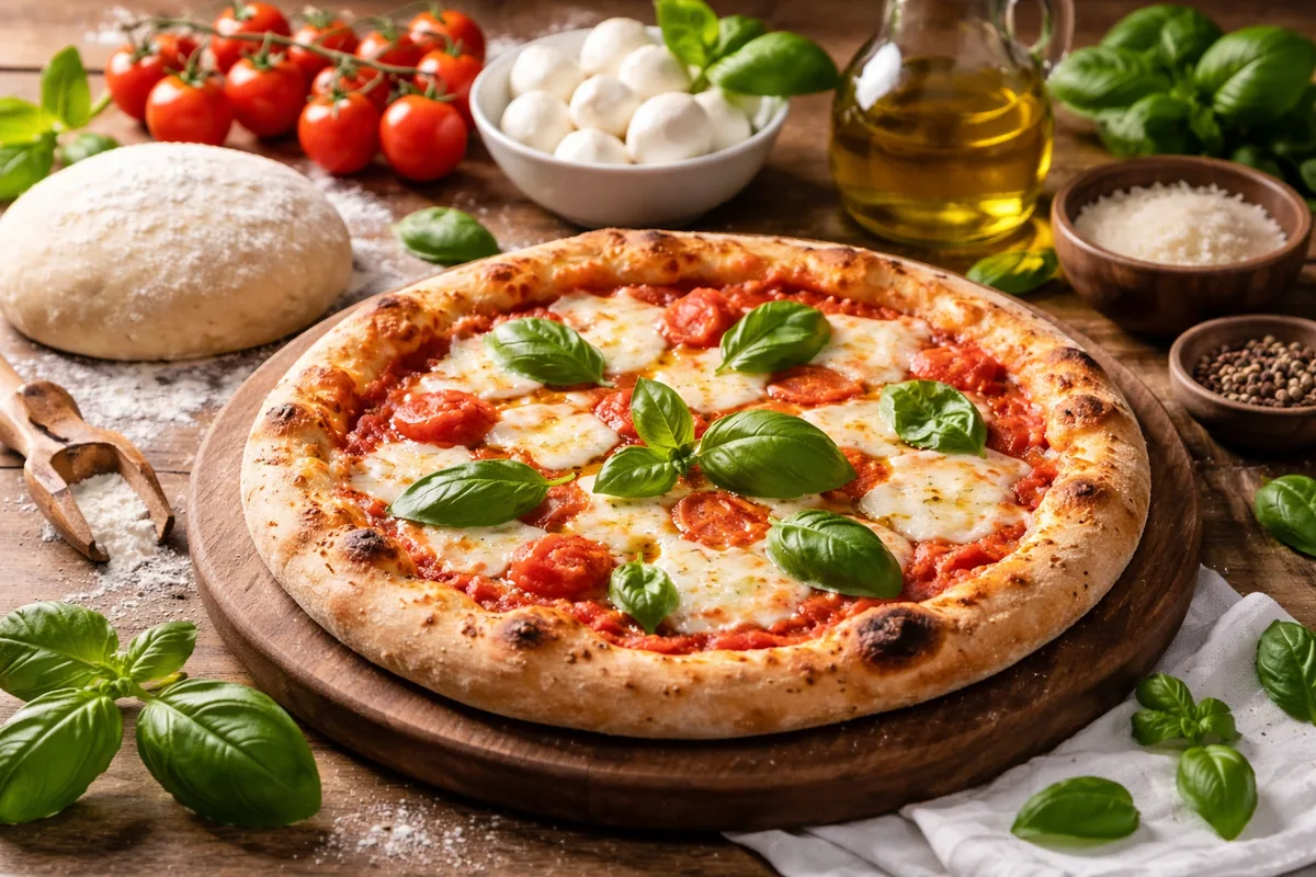 Comment préparer une pizza maison authentique avec des ingrédients frais