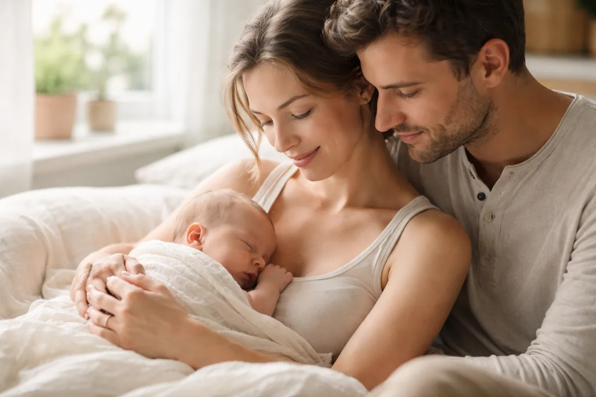 Comment favoriser une parentalité douce après un accouchement physiologique