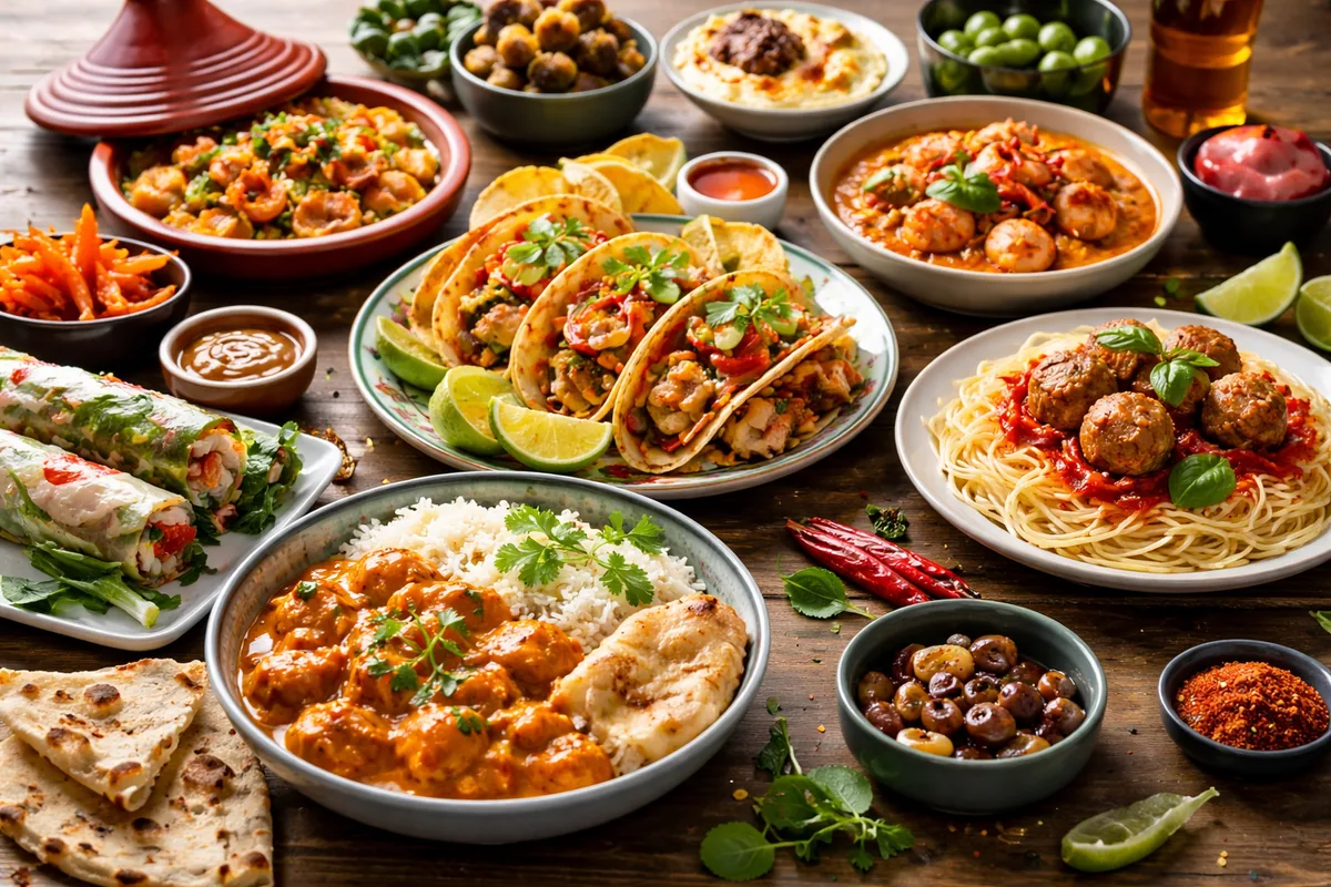 Comment découvrir les saveurs du monde à travers des plats authentiques ?